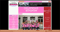 Desktop Screenshot of ciclisticabonzagni.it